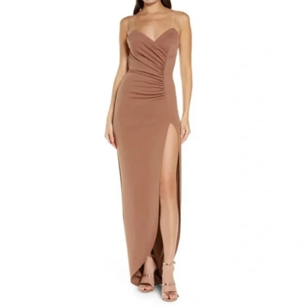 Katie May Colette Gown in Cocoa